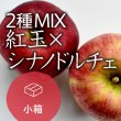 画像1: 【2種MIX】紅玉×シナノドルチェご進物用小箱もみがら入り（8-13玉） (1)